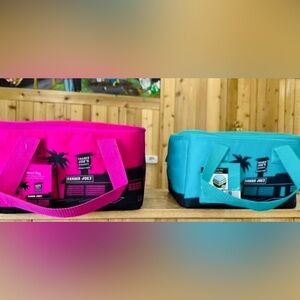 1 MINI MAGENTA Limited Edition Trader Joe's MINI insulated bag.